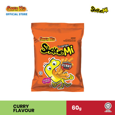 SNEK KU SHOYUE MI CURRY FLAVOUR (CRUNCHY & CRISPY) 60g