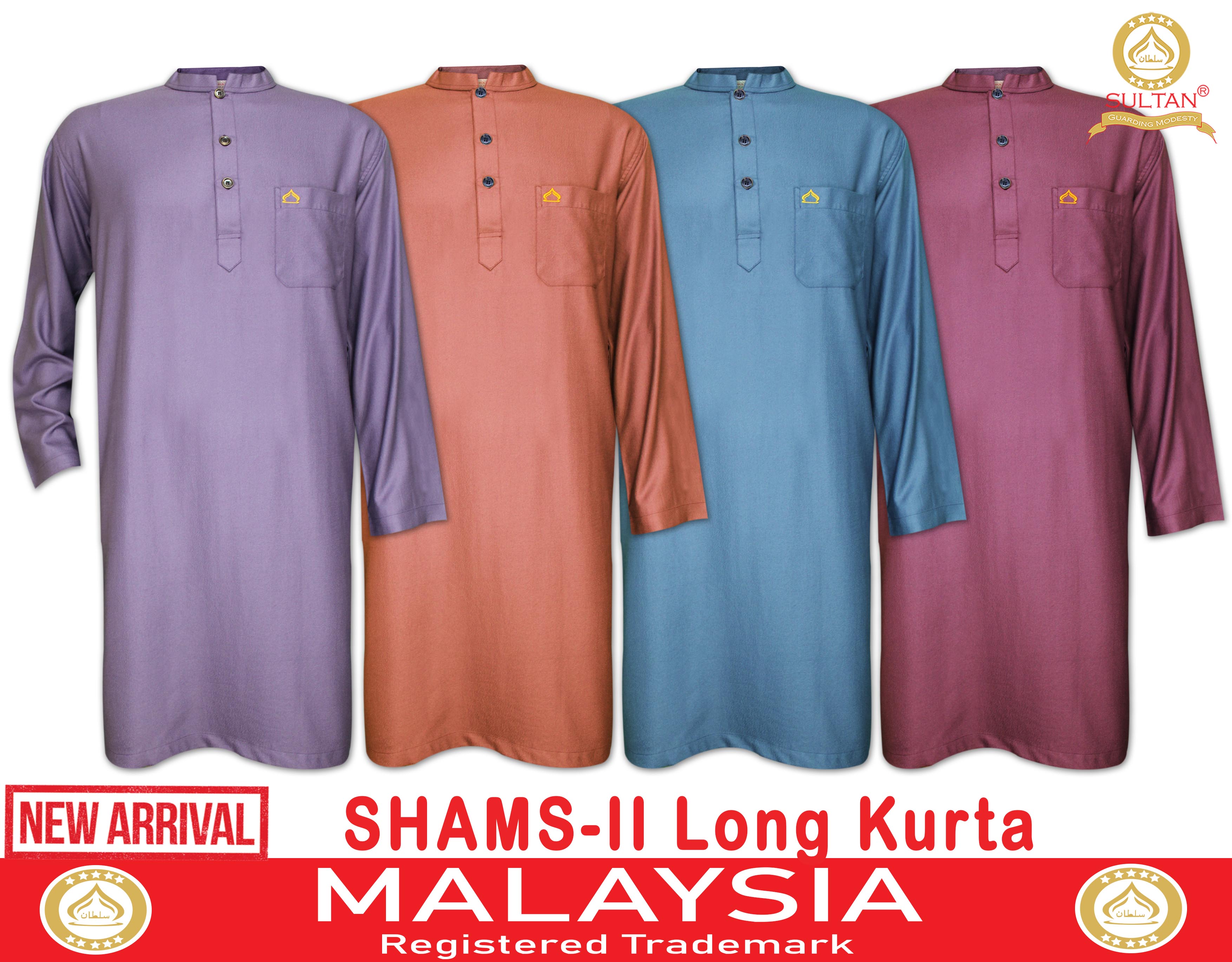 SULTAN LONG KURTA - SHAMS-II, MEN'S