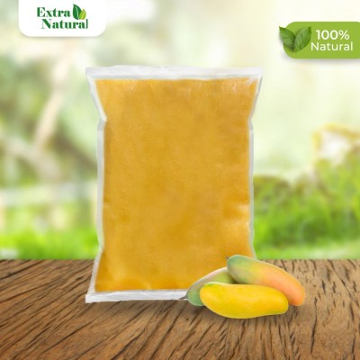 [Extra Natural] Frozen Mango Rainbow Puree 1kg (12 unit per carton)