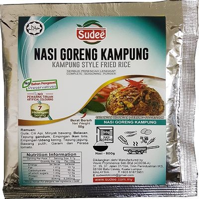 Sudee Nasi Goreng Kampung Spice Premixes 50g