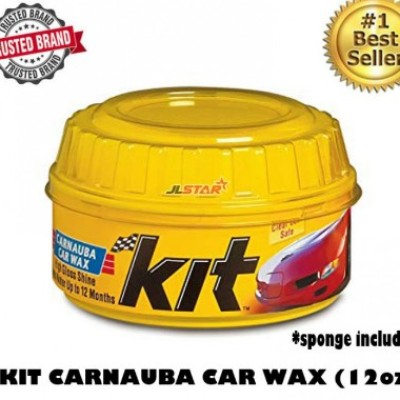 Original USA KIT CARNAUBA CAR PASTE WAX 340G SOFT COATING  PASTE WAX KERETA KILAT PERLINDUNG AIR