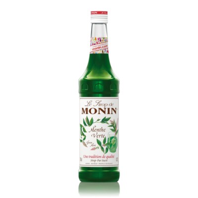 Monin Green Mint Syrup 700ml x 6