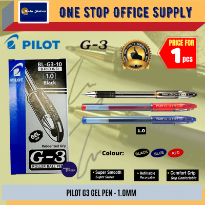 Pilot G3 Gel Pen - 1.0mm ( Red Colour )