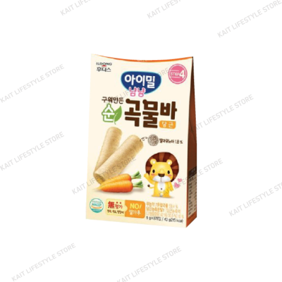 ILDONG Agimeal Yumyum Baby Pure Grain Bar (40g) [12 months] - Carrot