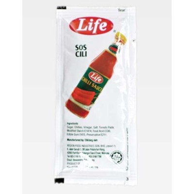 Life Sos Cili 250's x 10g Sachet x 6 packs per carton