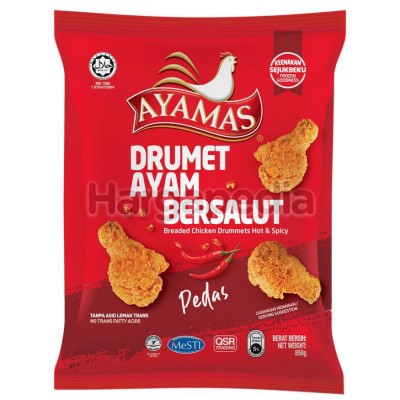 Ayamas Breaded Drummet Pedas 850g