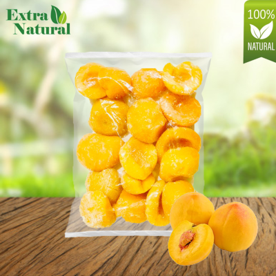 [Extra Natural] Frozen IQF Peach Halve 1kg