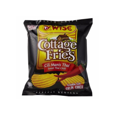 WISE Cottage Fries Thai Chili 65g (36 Units Per Carton)