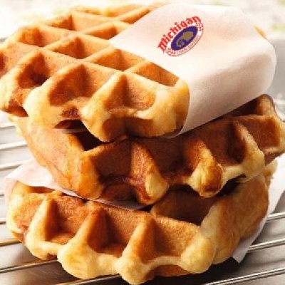 Michigan Belgian Waffle 50g x 4 pcs x 20 pack ( Frozen )