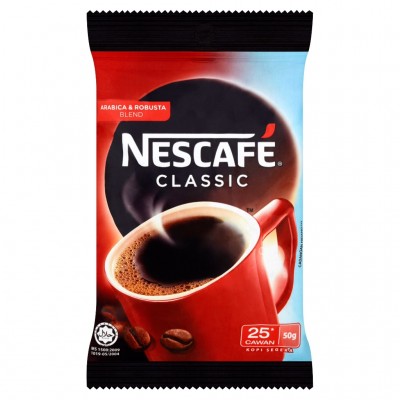 NESCAFE CLASSIC REFILL 50G 24 X 50G