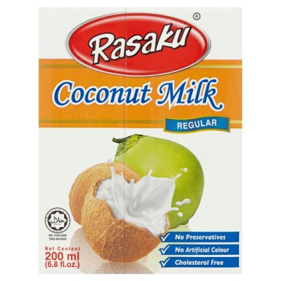 RASAKU KRIM KELAPA 200 ML REGULAR [KLANG VALLEY ONLY]