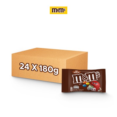 M&MS Milk Chocolate 180g x 24