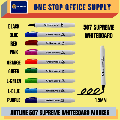 ARTLINE 507 SUPREME WHITEBOARD MARKER - ( GREEN )