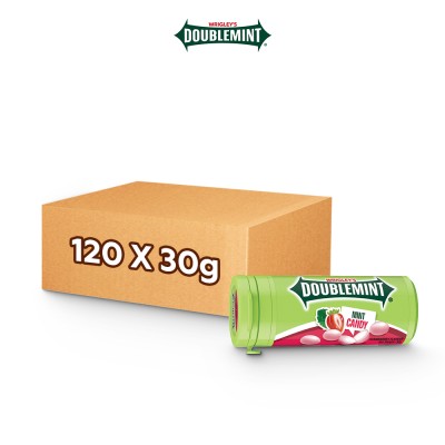 Doublemint Chewy Mints Strawberry Tube 30g x 120