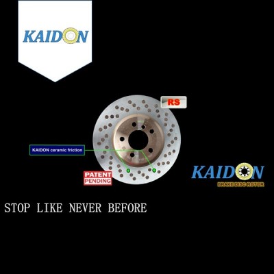 Toyota FJ Cruiser disc brake rotor KAIDON (front) type "Pro975" spec