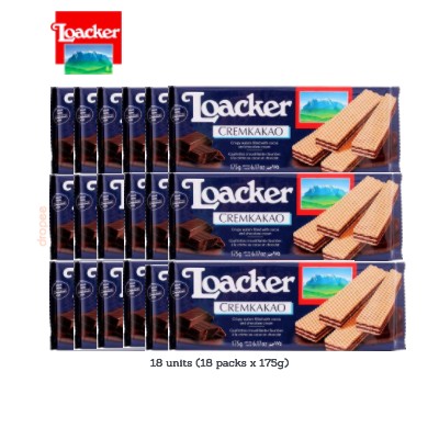 LOACKER Cremkakao 175g (18 Units Per Carton)