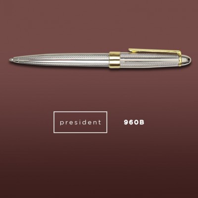 PRESIDENT - Metal Ball Pen (250 Units Per Carton)