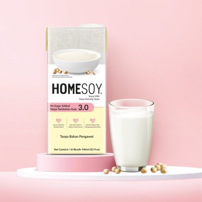 HOMESOY NO SUGAR ADDER 946ml