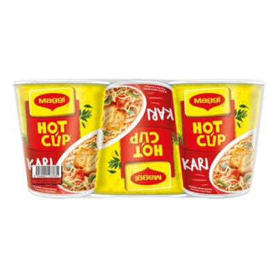 Maggi Hot Cup Curry 60g x 6's x 9