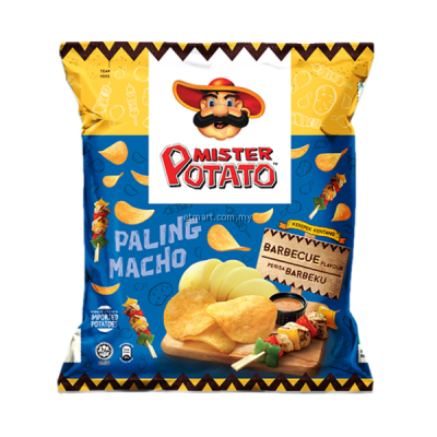 MISTER POTATO PERISA BBQ 60g x 12