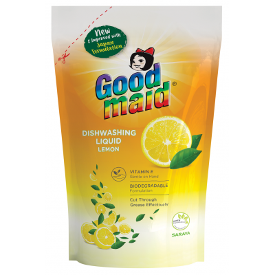 GOOD MAID DISHWASHING LIQUID LEMON 600ml