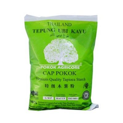 POKOK tepung ubi kayu (tapioca starch) 1kg [KLANG VALLEY ONLY]