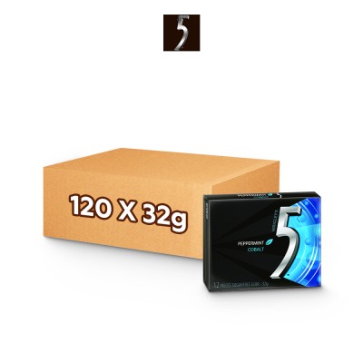 5 Gum Cobalt OTC 32g x 120