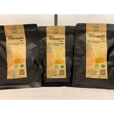 Dried Dehydrated Pineapple (100g Bag)