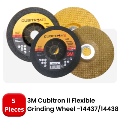 3M 14438 CUBITRON II FLEXIBLE GRINDING WHEEL (5 PIECES per PACK)