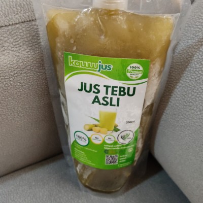 Jus Tebu Asli 250ml Pouch