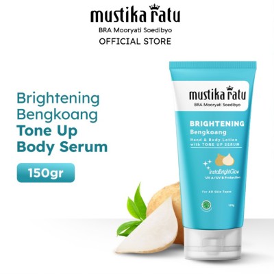 Mustika Ratu Brightening Bengkoang Tone Up Body Serum 150g