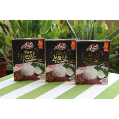 NASI LEMAK BASMATHI & SAMBAL BILIS (BOX)