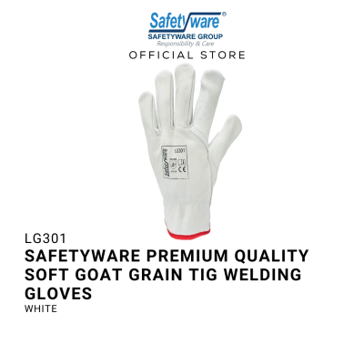 SAFETYWARE PREMIUM QUALITY SOFT GOAT GRAIN TIG WELDING GLOVES Sarung Tangan Kerja 12 pairs   24 pieces