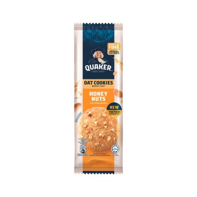 QUAKER OAT COOKIES HONEY NUTS 25G X 120