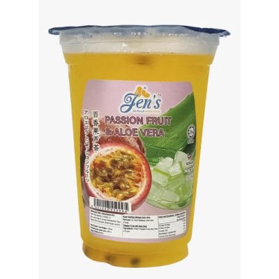 Jen's Passion Fruit with Aloe Vera Drink 450ml