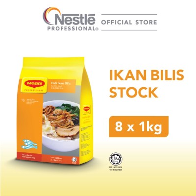 MAGGI Ikan Bilis Stock Pati Ikan - 1kg x 8