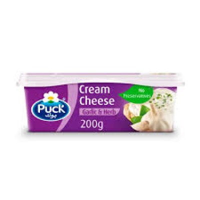 Puck Cream Cheese Garlic 200g x 20