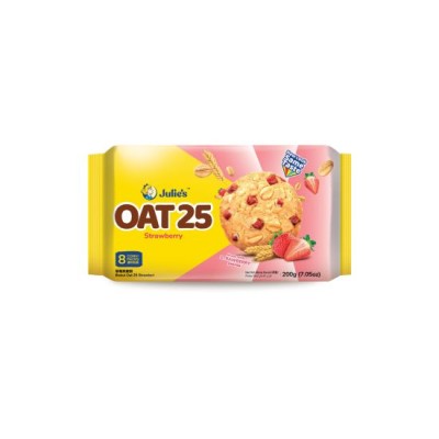 Julie's Oat 25 Strawberry | 200g x 24