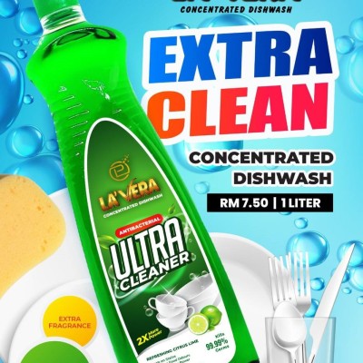 LA'VERA CONCENTRATED DISHWASH (1 LITER)