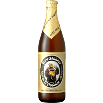 Franziskaner Hefe-Weissbier Hell (Bottle) 500ml x 20