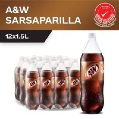 A&W PET 1.5l x 12