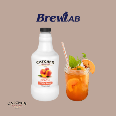 CATCHER Peach Fruity Sauce 1L