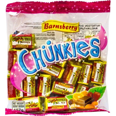 Barnsberry Almond Chunky 157g x 60