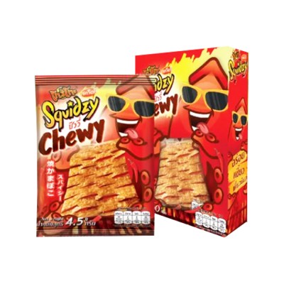 KORIKO Squidzy Chewy (4.5g x 6pkt)  (27g x 60units Per Carton)