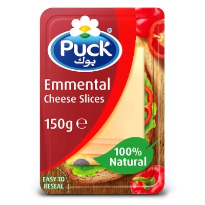 Puck Emmental Slice 150g x 14