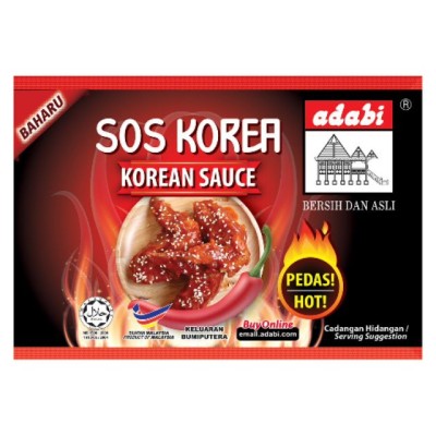 ADABI SOS KOREA KOREAN SAUCE 60g [KLANG VALLEY ONLY]