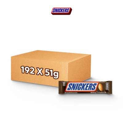 Snickers Peanut Single 51g x 192