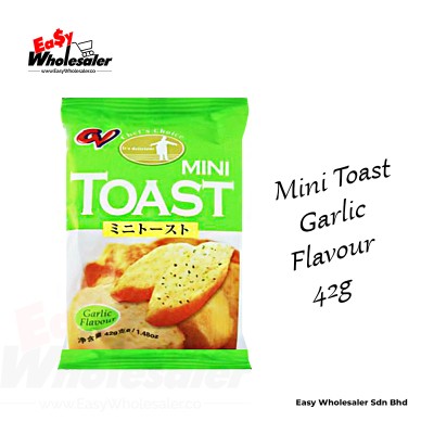 MINI TOAST - GARLIC 42g