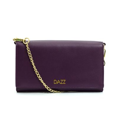 On the Go Crossbody Bag - Plum Purple (340 g Per Unit)