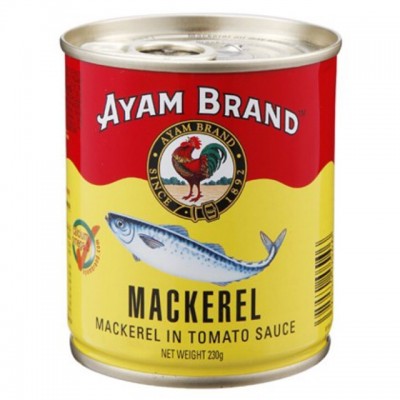 AYAM BRAND MACKERELS 230G 48 X 230G